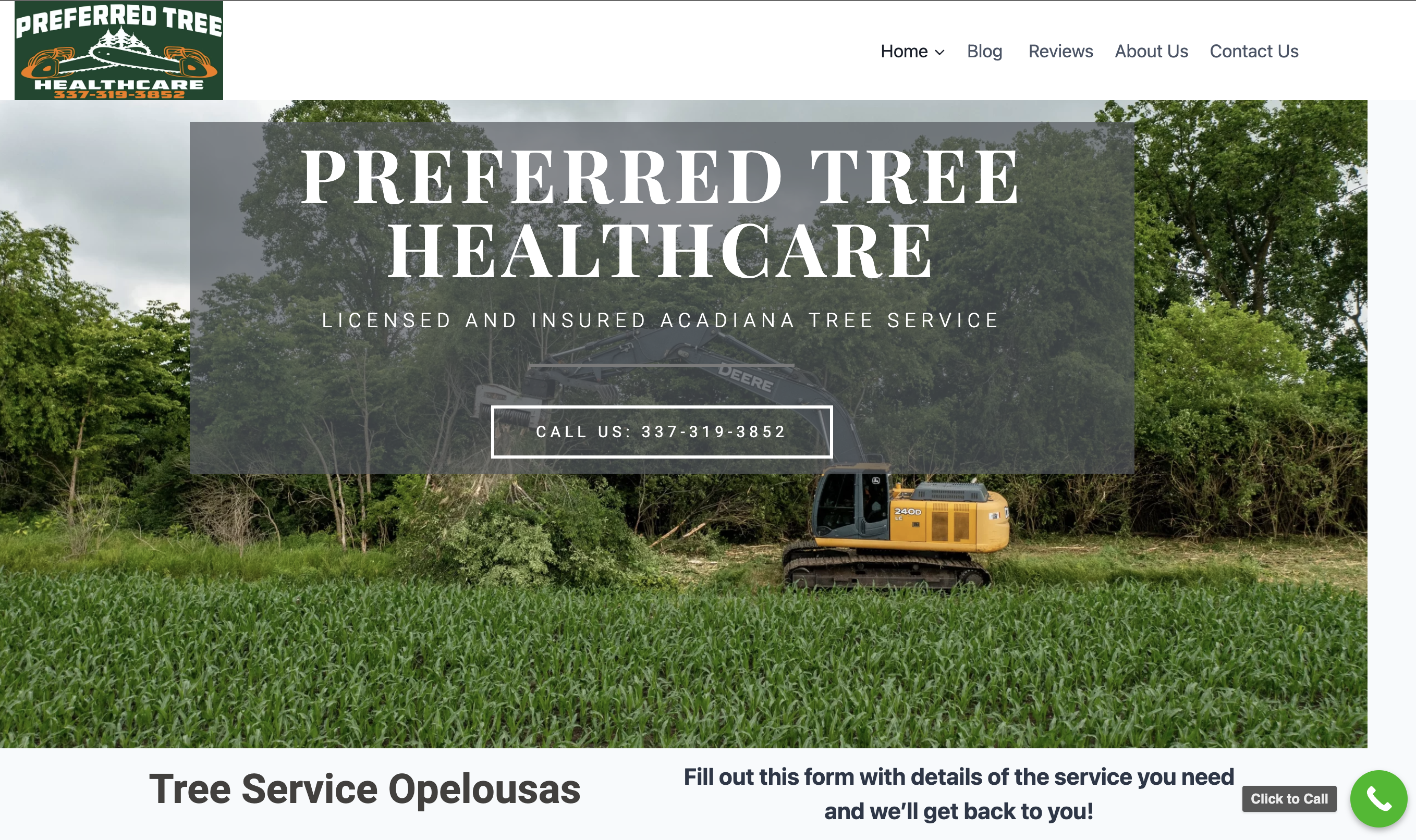 Built them a full website with functioning form and links to their social media and google profiles